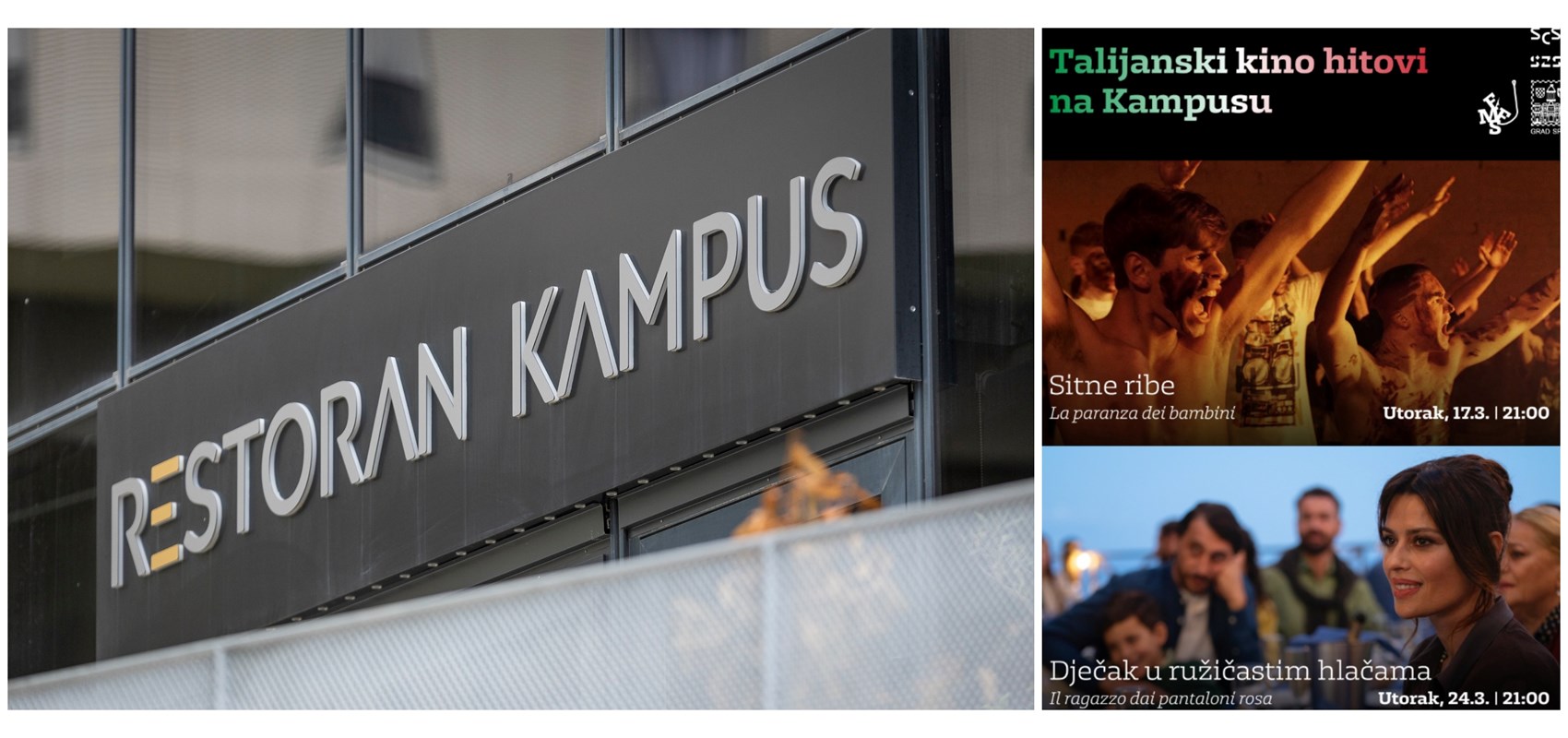 Talijanski kino hitovi stižu na Kampus, ne propustite besplatne projekcije